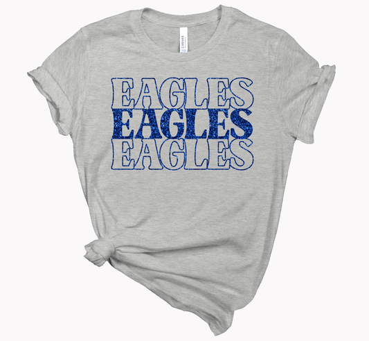 Eagles Retro Cap Stack T-Shirt | Toddler - Adult