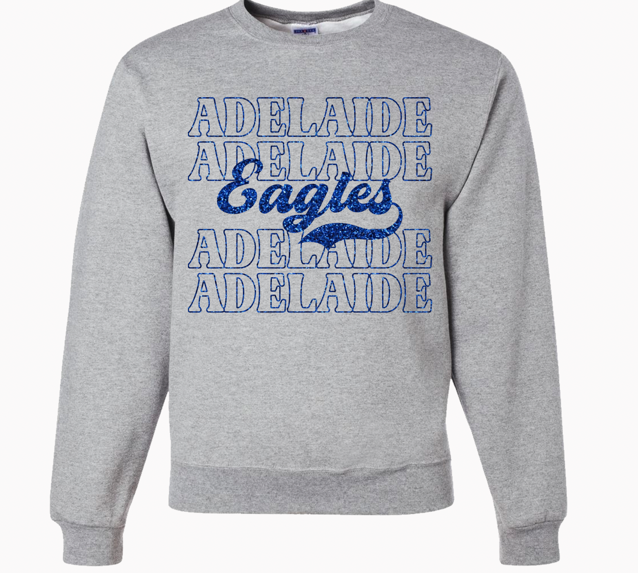 Adelaide Eagles Glitter Crewneck Sweatshirt | Youth - Adult