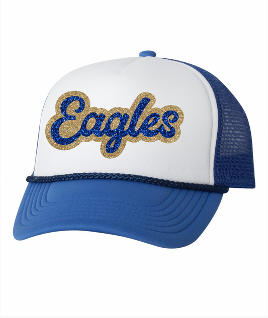 Eagles Royal/White Trucker Hat | Youth & Adult