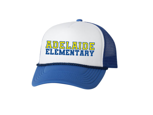 Adelaide Royal/White Trucker Hat | Youth & Adult